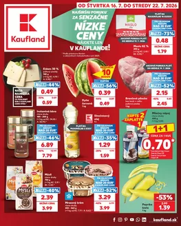 Katalóg Kaufland | Ponuky pre lovcov výhodných ponúk | 2026-07-16T00:00:00.000Z - 2026-07-22T00:00:00.000Z