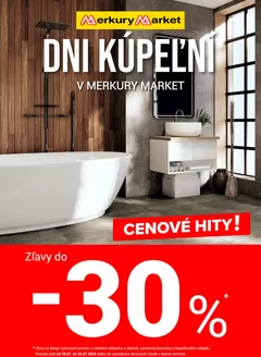 Katalóg Merkury Market | Dni kúpeľní v Merkury Market 18.07-26.07.2026 | 2026-07-18T00:00:00.000Z - 2026-07-26T00:00:00.000Z