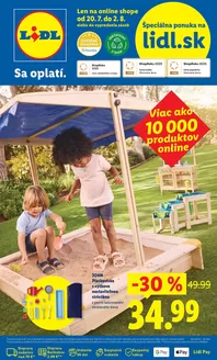 Katalóg Lidl | Platný od 20. 07. 2026 | 2026-07-20T00:00:00.000Z - 2026-08-02T00:00:00.000Z