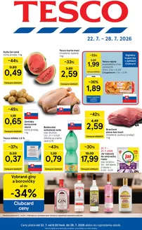 Katalóg Tesco v Poltár | Tesco katalóg | 2026-07-22T00:00:00.000Z - 2026-07-28T00:00:00.000Z