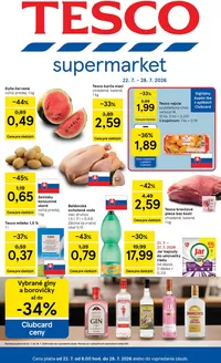 Katalóg Tesco v Poltár | Objavte atraktívne ponuky | 2026-07-22T00:00:00.000Z - 2026-07-28T00:00:00.000Z
