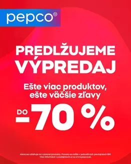 Katalóg Pepco v Stupava | Skvelá ponuka pre lovcov výhodných ponúk | 2026-07-25T00:00:00.000Z - 2026-08-08T00:00:00.000Z