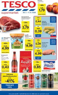 Katalóg Tesco v Šaštín-Stráže | Ponuky pre lovcov výhodných ponúk | 2026-07-29T00:00:00.000Z - 2026-08-04T00:00:00.000Z
