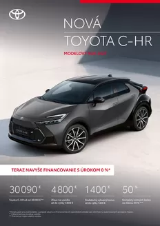 Katalóg Toyota v Fiľakovo | Cennik nova toyota chr 2027 | 2026-01-01T00:00:00.000Z - 2026-12-31T00:00:00.000Z
