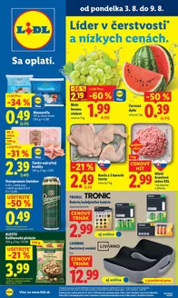Katalóg Lidl v Fiľakovo | Platný od 03. 08. 2026 | 2026-08-03T00:00:00.000Z - 2026-08-09T00:00:00.000Z