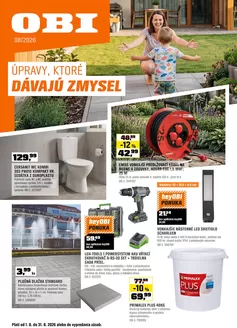 Katalóg OBI | ÚPRAVY KTORÉ DÁVAJÚ ZMYSEL | 2026-07-31T00:00:00.000Z - 2026-08-31T00:00:00.000Z
