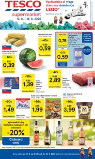 Katalóg Tesco | Exkluzívne ponuky pre našich zákazníkov | 2026-08-12T00:00:00.000Z - 2026-08-18T00:00:00.000Z