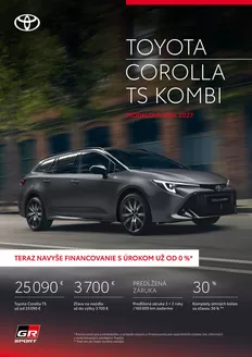 Katalóg Toyota v Poprad | Cennik corolla TS kombi 2027 | 2026-01-01T00:00:00.000Z - 2026-12-31T00:00:00.000Z