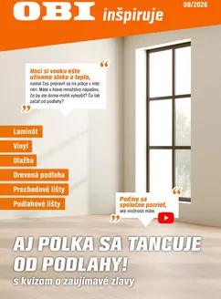 Katalóg OBI | AJ POLKA SA TANCUJE OD PODLAHY | 2026-08-14T00:00:00.000Z - 2026-09-14T00:00:00.000Z