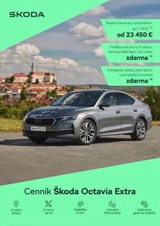 Katalóg Škoda v Bánovce nad Bebravou | Skoda Octavia FL Extra cennik | 2026-08-28T00:00:00.000Z - 2026-09-11T00:00:00.000Z