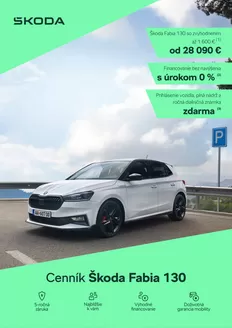Katalóg Škoda v Bánovce nad Bebravou | Skoda Fabia 130 cennik | 2026-08-28T00:00:00.000Z - 2026-09-11T00:00:00.000Z