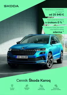 Katalóg Škoda v Bánovce nad Bebravou | Skoda Karoq cennik | 2026-08-28T00:00:00.000Z - 2026-09-11T00:00:00.000Z