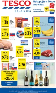 Katalóg Tesco v Bratislava | Tesco katalóg | 2026-09-02T00:00:00.000Z - 2026-09-08T00:00:00.000Z