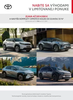 Katalóg Toyota v Poprad | Cennik limitovanej ev ponuky | 2026-01-01T00:00:00.000Z - 2026-12-31T00:00:00.000Z