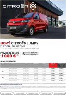 Katalóg Citroën v Sliač | Cenník Nový Jumpy Furgon | 2026-01-01T00:00:00.000Z - 2026-12-31T00:00:00.000Z