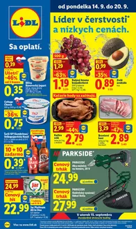 Katalóg Lidl | Platný od 14. 09. 2026 | 2026-09-14T00:00:00.000Z - 2026-09-20T00:00:00.000Z