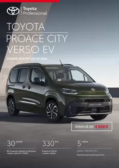 Katalóg Toyota v Trnava | Cennik novy proace verso ev | 2026-01-01T00:00:00.000Z - 2026-12-31T00:00:00.000Z