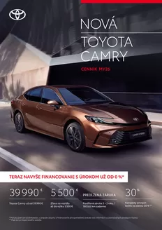 Katalóg Toyota v Trnava | Cennik camry | 2026-01-01T00:00:00.000Z - 2026-12-31T00:00:00.000Z
