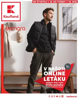 Katalóg Kaufland v Rajecké Teplice | Naše najlepšie výhodné ponuky | 2026-10-01T00:00:00.000Z - 2026-10-07T00:00:00.000Z