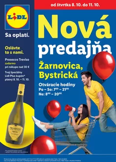 Katalóg Lidl v Nitra | Ponuka platná od 08. 10. 2026 | 2026-10-08T00:00:00.000Z - 2026-10-11T00:00:00.000Z