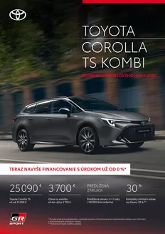 Katalóg Toyota v Poprad | Cennik corolla TS kombi 2026 | 2026-01-01T00:00:00.000Z - 2026-12-31T00:00:00.000Z