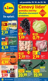 Katalóg Lidl | Platný od 19. 10. 2026 | 2026-10-19T00:00:00.000Z - 2026-10-25T00:00:00.000Z