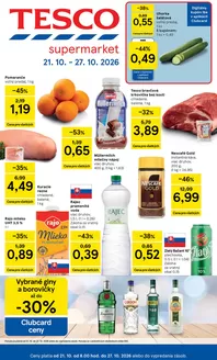Katalóg Tesco v Hnúšťa | Exkluzívne ponuky a výhodné ponuky | 2026-10-21T00:00:00.000Z - 2026-10-27T00:00:00.000Z