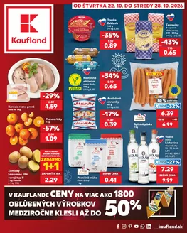 Katalóg Kaufland v Mierovo | Kaufland katalóg | 2026-10-22T00:00:00.000Z - 2026-10-28T00:00:00.000Z