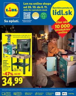 Katalóg Lidl v Šamorín | Platný od 26. 10. 2026 | 2026-10-26T00:00:00.000Z - 2026-11-08T00:00:00.000Z