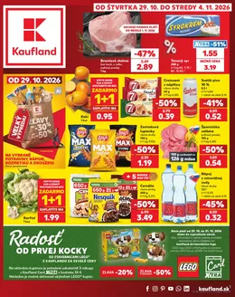 Katalóg Kaufland | Najlepšie ponuky a zľavy | 2026-10-29T00:00:00.000Z - 2026-11-04T00:00:00.000Z