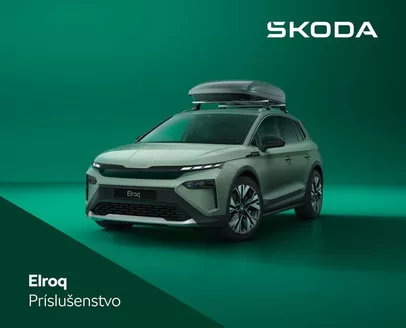 Katalóg Škoda v Turčianske Teplice | Skoda Elroq sop katalog | 2026-10-29T00:00:00.000Z - 2026-11-12T00:00:00.000Z