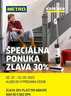 Katalóg METRO v Stupava | Kärcher zľava 30 % | 2025-07-02T00:00:00.000Z - 2025-09-23T00:00:00.000Z