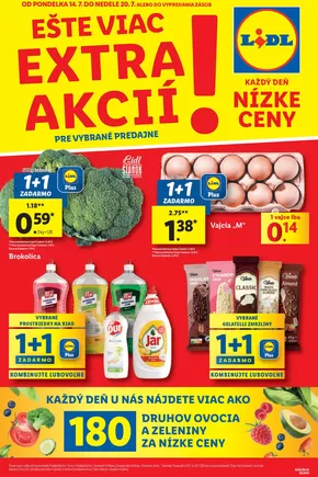 Katalóg Lidl v Stropkov | Naše najlepšie ponuky pre vás | 2025-07-14T00:00:00.000Z - 2025-07-20T00:00:00.000Z