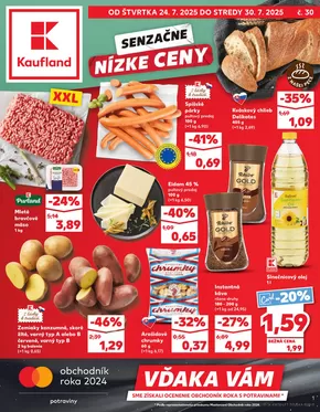 Katalóg Kaufland v Nitra | Naše najlepšie výhodné ponuky | 2025-07-24T00:00:00.000Z - 2025-07-30T00:00:00.000Z