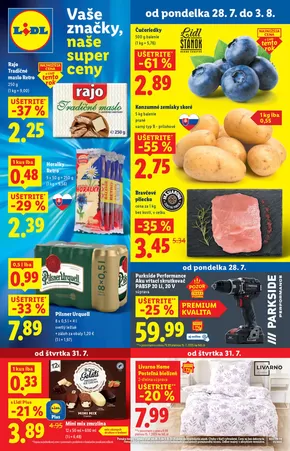 Katalóg Lidl v Martin | Platný od pondelka 28. 07. 2025 | 2025-07-28T00:00:00.000Z - 2025-08-03T00:00:00.000Z
