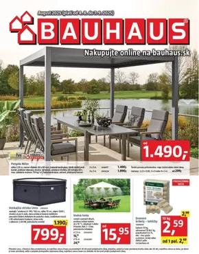 Katalóg BAUHAUS v Medzev | BAUHAUS katalóg | 2025-08-04T00:00:00.000Z - 2025-09-07T00:00:00.000Z