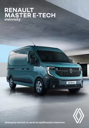 Katalóg Renault v Nitra | master furgon e tech brochure | 2025-08-06T00:00:00.000Z - 2025-08-20T00:00:00.000Z