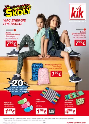 Katalóg KiK v Zvolen | Kik katalóg | 2025-08-11T00:00:00.000Z - 2025-08-17T00:00:00.000Z