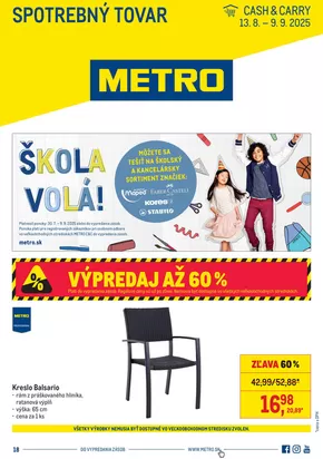 Katalóg METRO | Spotrebný tovar | 2025-07-30T00:00:00.000Z - 2025-09-09T00:00:00.000Z
