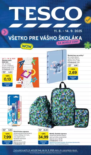 Katalóg Tesco v Banská Bystrica | 20250807003540292 2025 P25 BTS CATALOGUE SK HM CHM | 2025-08-11T00:00:00.000Z - 2025-09-14T00:00:00.000Z