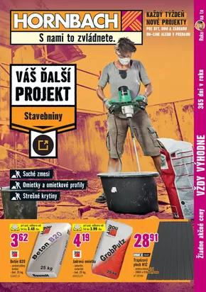Katalóg HORNBACH v Bratislava | Váš ďalší projekt - Stavebniny | 2025-08-21T00:00:00.000Z - 2025-09-04T00:00:00.000Z