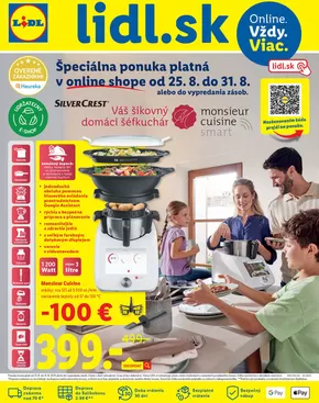 Katalóg Lidl v Košice | Platný od 25. 08. 2025 | 2025-08-25T00:00:00.000Z - 2025-08-31T00:00:00.000Z