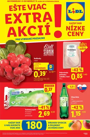 Katalóg Lidl v Bratislava | Platné od 01. 09. 2025 | 2025-09-01T00:00:00.000Z - 2025-09-07T00:00:00.000Z