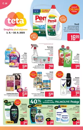 Katalóg TETA Drogerie v Lučenec | TETA Drogerie katalóg | 2025-09-01T00:00:00.000Z - 2025-09-10T00:00:00.000Z
