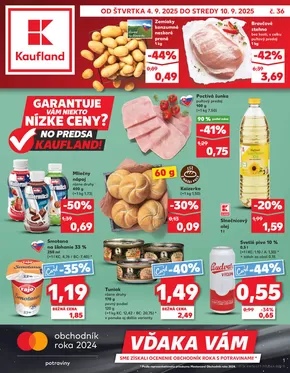 Katalóg Kaufland | Zľavy a akcie | 2025-09-04T00:00:00.000Z - 2025-09-10T00:00:00.000Z