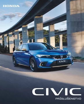 Katalóg Honda v Snina | Honda Katalóg príslušenstva Civic | 2025-09-04T00:00:00.000Z - 2025-09-18T00:00:00.000Z