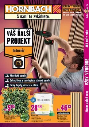 Katalóg HORNBACH | Váš ďalší projekt - Interiér | 2025-09-04T00:00:00.000Z - 2025-09-18T00:00:00.000Z