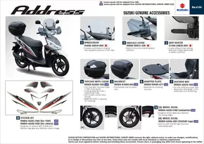Katalóg Suzuki v Snina | Suzuki ADDRESS 110 ACCESSORY | 2025-09-04T00:00:00.000Z - 2025-09-18T00:00:00.000Z