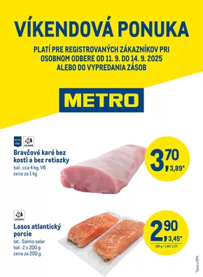 Katalóg METRO v Stupava | Víkendová ponuka | 2025-09-12T00:00:00.000Z - 2025-09-26T00:00:00.000Z