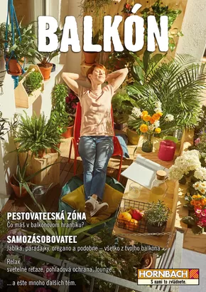 Katalóg HORNBACH | BALKÓN | 2025-09-12T00:00:00.000Z - 2025-09-26T00:00:00.000Z
